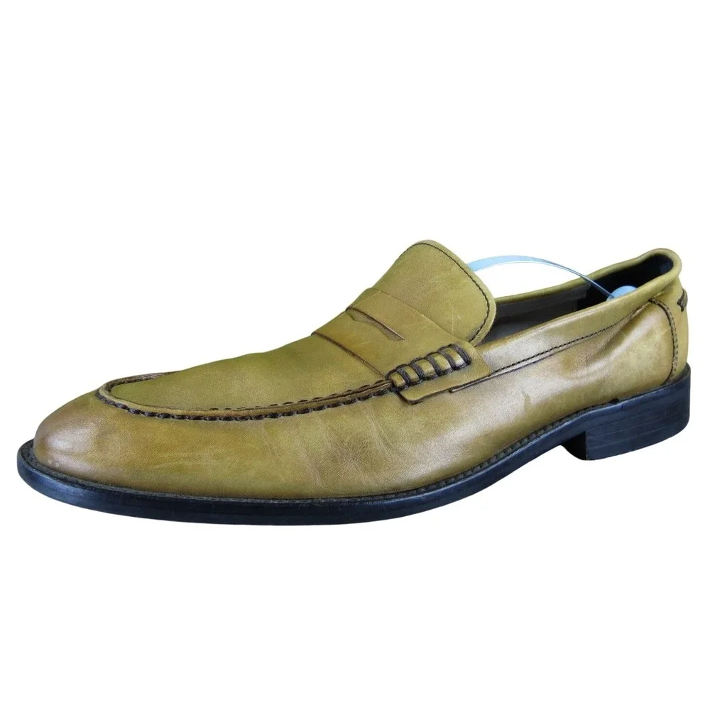 Banana Republic Men Ortholite Lea Brown Leather Size 8 Medium  Used‎ 2025